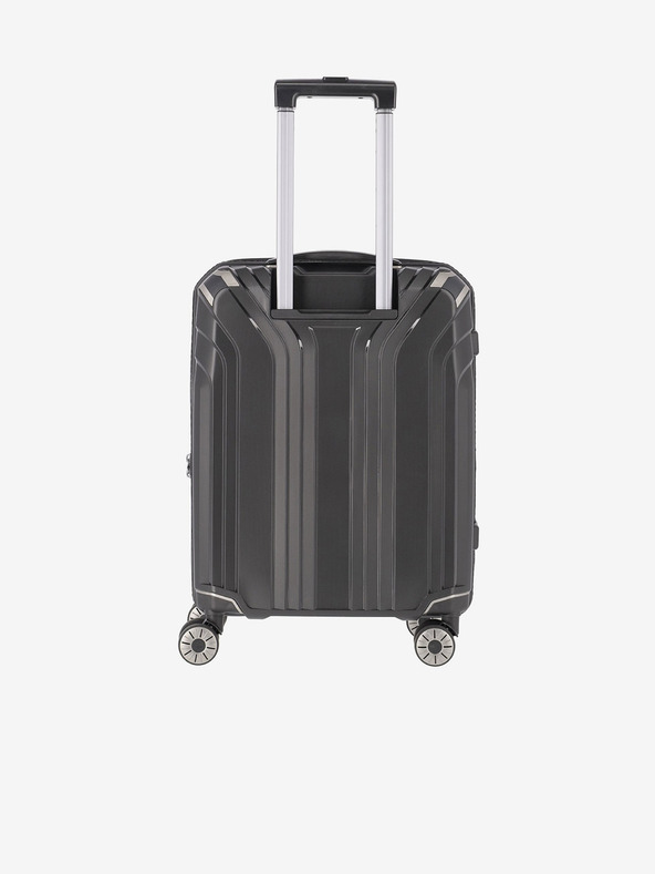 Travelite Sada troch cestovných kufrov Travelite Elvaa 4w S,M,L Black