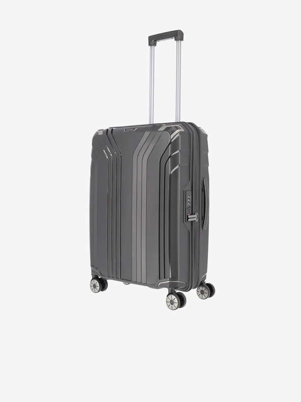 Travelite Sada troch cestovných kufrov Travelite Elvaa 4w S,M,L Black