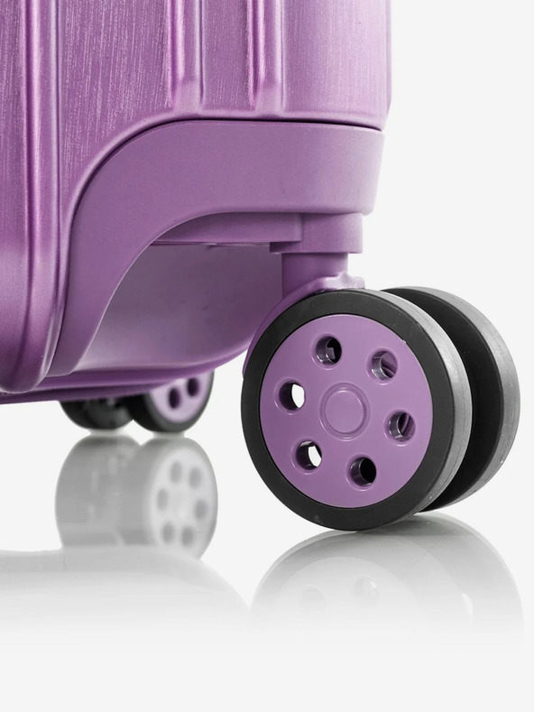 Heys Fialový cestovný kufor Heys Xtrak S