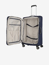 Travelite Tmavomodrý cestovný kufor Travelite Miigo 4w L