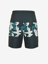 O'Neill Zeleno-sivé pánske vzorované šortky O'Neill HYPERFREAK CAMORRO 17'' BOARDSHORTS