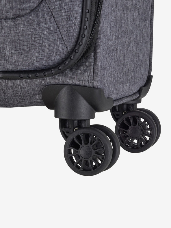 Travelite Tmavosivý kufor Travelite Adria L