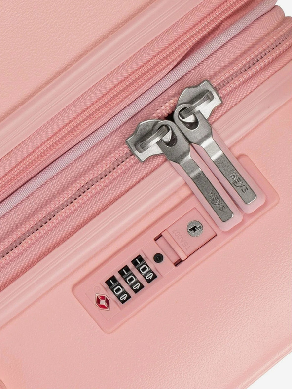 Heys Ružový cestovný kufor Heys Pastel M