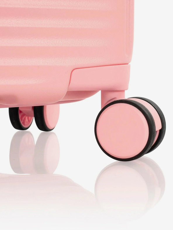 Heys Ružový cestovný kufor Heys Pastel M