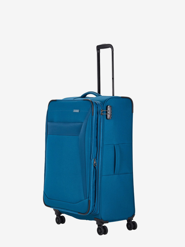 Travelite Sada troch cestovných kufrov Travelite Chios S,M,L Petrol