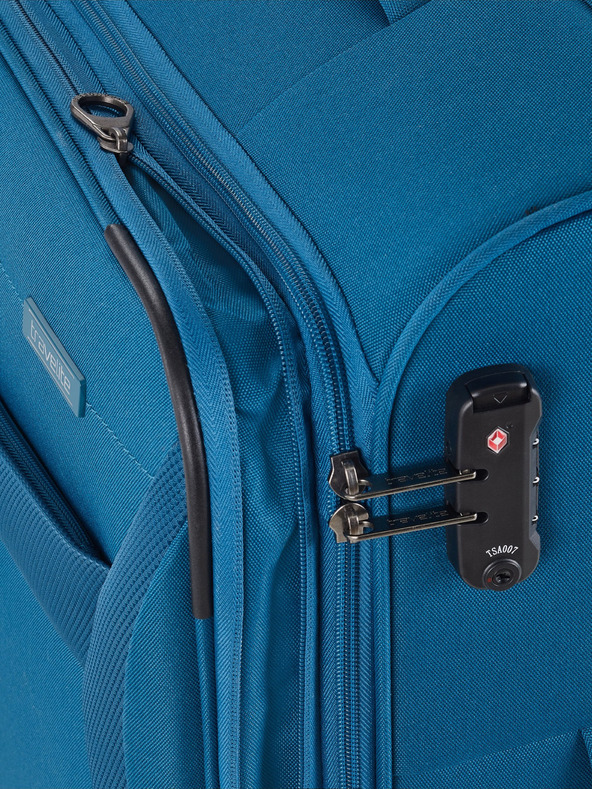 Travelite Sada troch cestovných kufrov Travelite Chios S,M,L Petrol