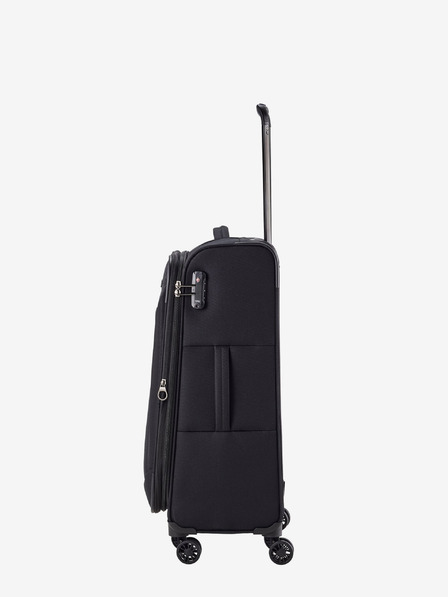 Travelite Sada troch cestovných kufrov Travelite Chios S,M,L Black