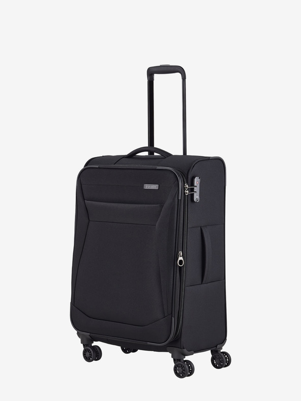 Travelite Sada troch cestovných kufrov Travelite Chios S,M,L Black