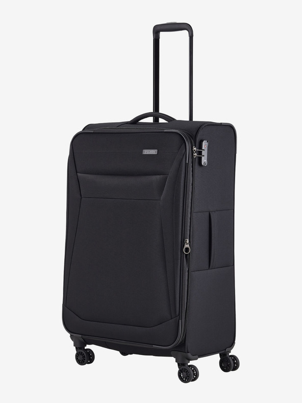 Travelite Sada troch cestovných kufrov Travelite Chios S,M,L Black
