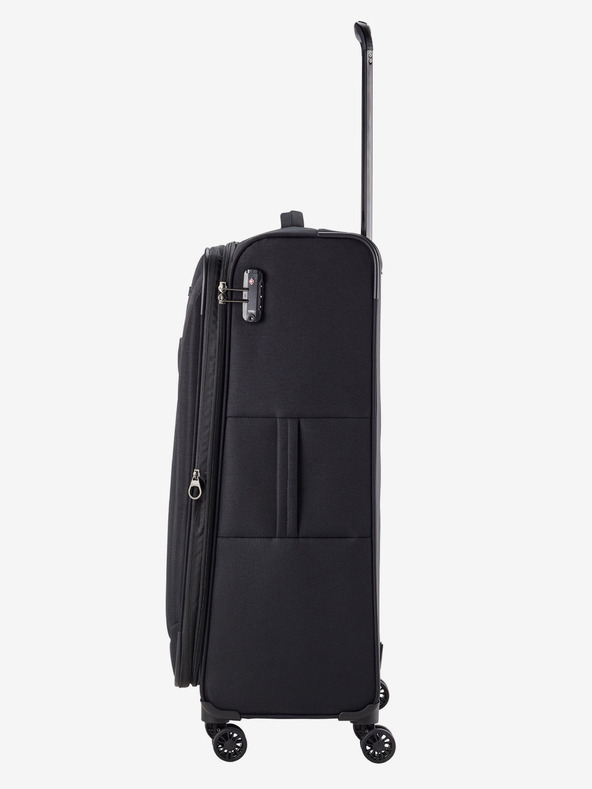 Travelite Sada troch cestovných kufrov Travelite Chios S,M,L Black