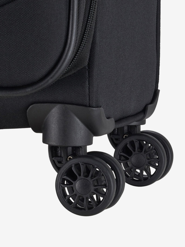 Travelite Sada troch cestovných kufrov Travelite Chios S,M,L Black