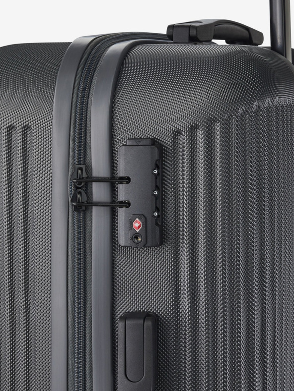 Travelite Cestovný kufor Travelite Bali L Anthracite Dark Grey