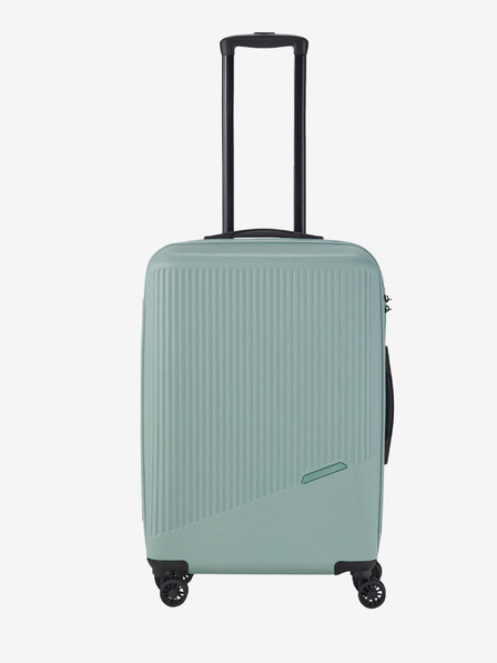 Travelite Svetlozelený kufor Travelite Bali M Mint
