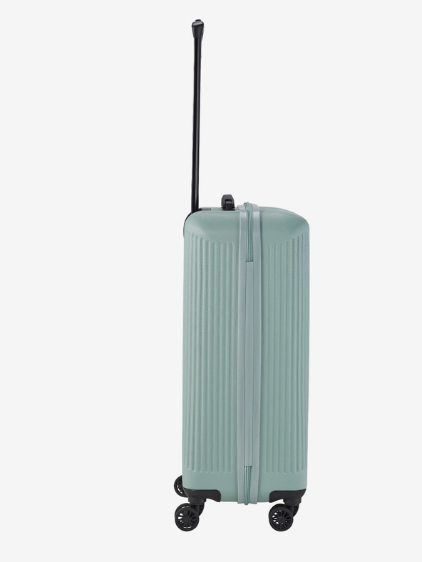Travelite Svetlozelený kufor Travelite Bali M Mint