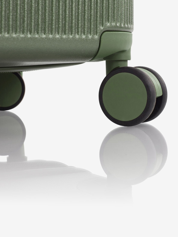 Heys Zelený cestovný kufor Heys Earth Tones L Moss