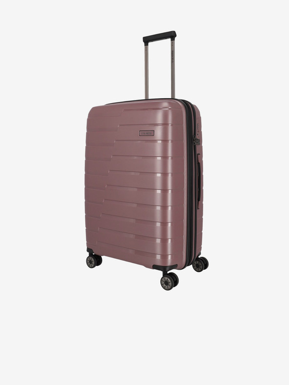 Travelite Ružový cestovný kufor Travelite Air Base M