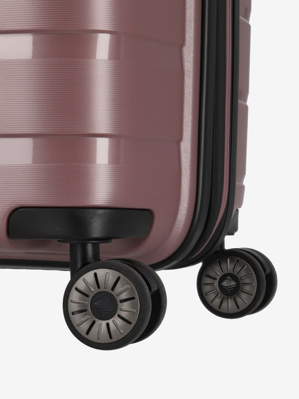 Travelite Ružový cestovný kufor Travelite Air Base M