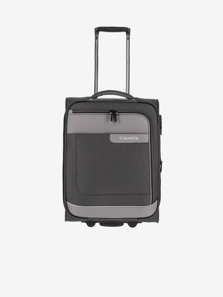 Travelite Sivý cestovný kufor Travelite Viia 2w S