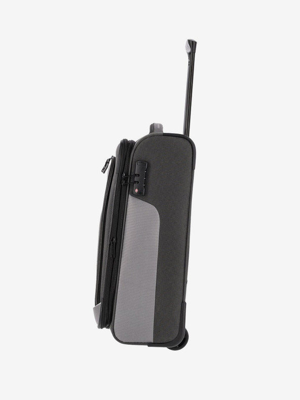 Travelite Sivý cestovný kufor Travelite Viia 2w S