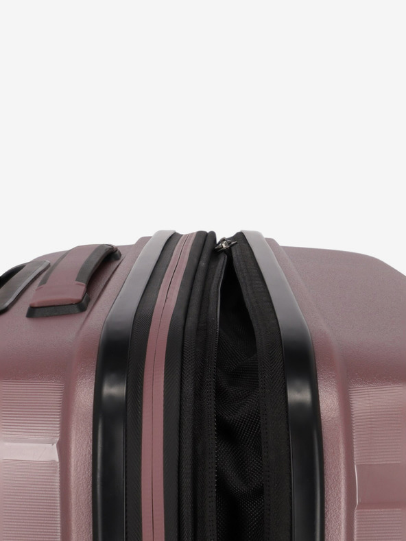 Travelite Sada troch ružových cestovných kufrov Travelite Air Base S,M,L