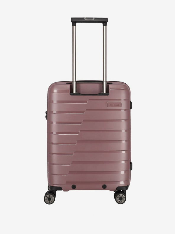Travelite Sada troch ružových cestovných kufrov Travelite Air Base S,M,L