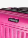 Travelite Ružový cestovný kufor Travelite Cruise Cabin