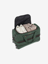 Travelite Tmavozelená taška na kolieskach Travelite Basics S