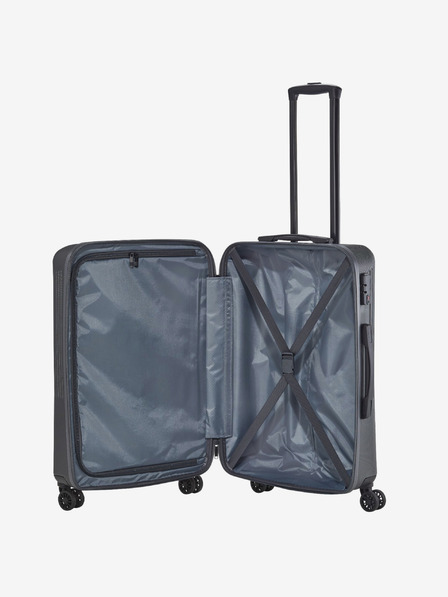 Travelite Sada troch tmavosivých cestovných kufrov Travelite Bali S,M,L