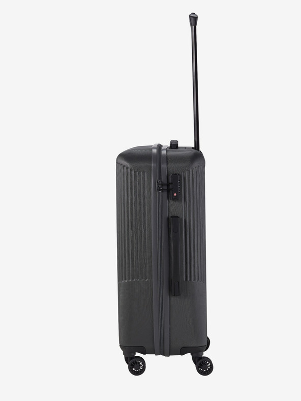 Travelite Sada troch tmavosivých cestovných kufrov Travelite Bali S,M,L