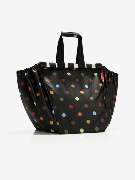 Reisenthel Čierna unisex nákupná taška s bodkami Reisenthel Easyshoppingbag