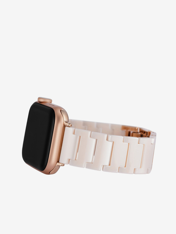 Anne Klein Svetloružový remienok pre Apple Watch Anne Klein