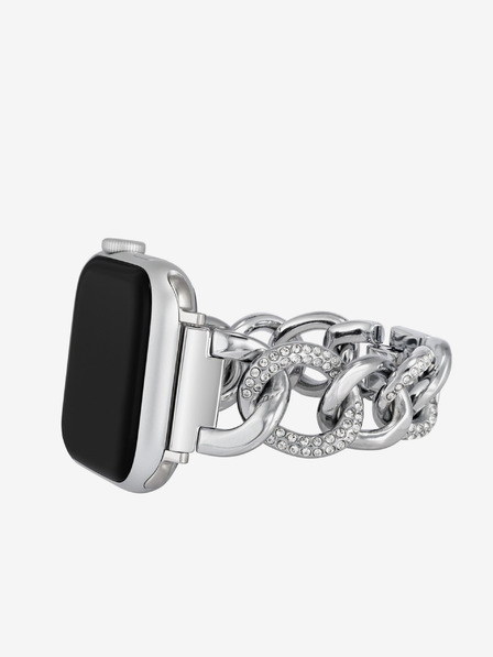 Anne Klein Remienok pre Apple Watch 42/44/45/ultra 49 mm v striebornej farbe Anne Klein