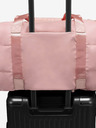 Heys Ružová dámska taška Heys Puffer Duffel Bag Rose