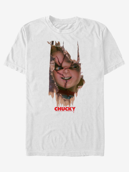 ZOOT.Fan Biele unisex tričko ZOOT.Fan NBCU ITS CHUCKY