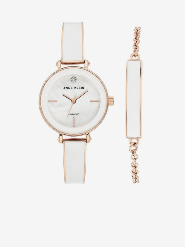 Anne Klein Biele dámske hodinky Anne Klein