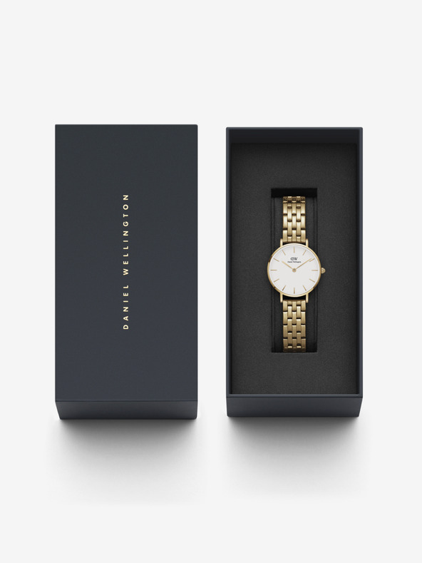 Daniel Wellington Dámske hodinky Daniel Wellington PETITE v zlatej farbe
