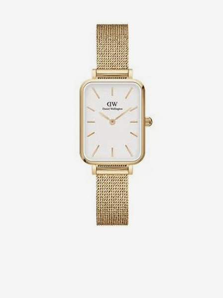 Daniel Wellington Dámske hodinky Daniel Wellington Quadro v zlatej farbe