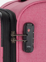 Travelite Ružový cestovný kufor Travelite Adria L