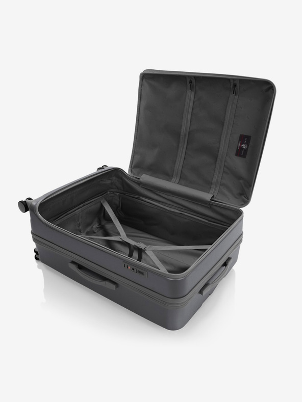 Heys Tmavo šedé cestovné puzdro Heys EZ Fashion L Charcoal