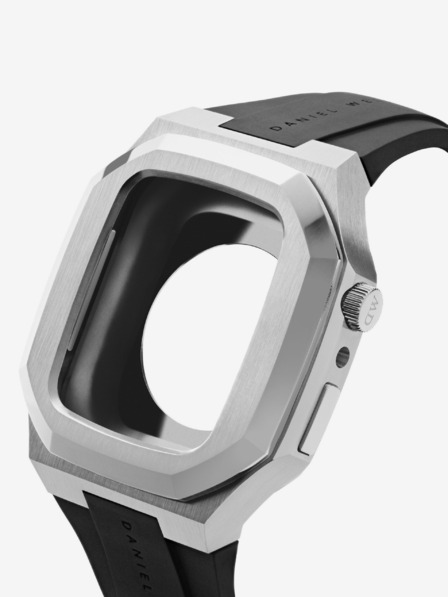 Daniel Wellington Kryt na hodinky Apple Watch v striebornej farbe Daniel Wellington SWITCH