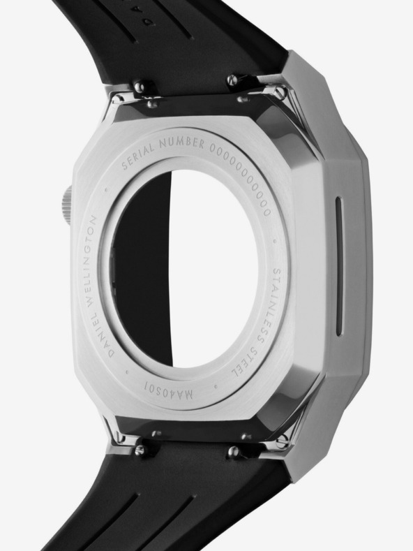 Daniel Wellington Kryt na hodinky Apple Watch v striebornej farbe Daniel Wellington SWITCH