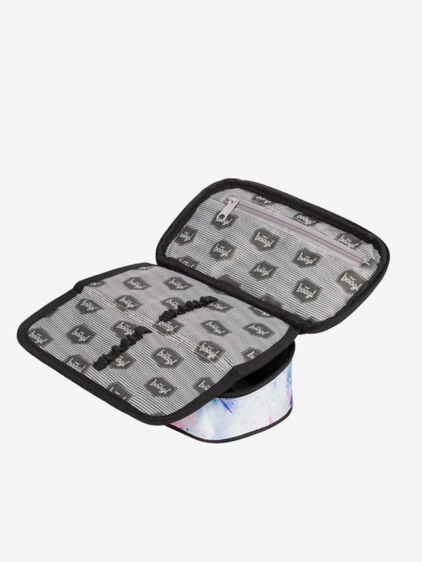 BAAGL  Ružový školský peračník abstraktný Baagl