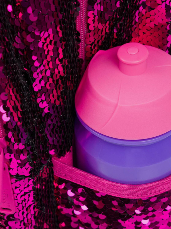 BAAGL  Ružový školský batoh zábavné hviezdy Baagl