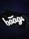 BAAGL  Čierny školský peračník skate bluelight Baagl