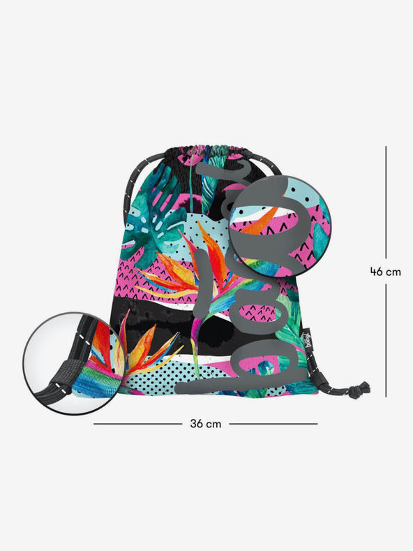 BAAGL  Fialová taška skate fresh Baagl