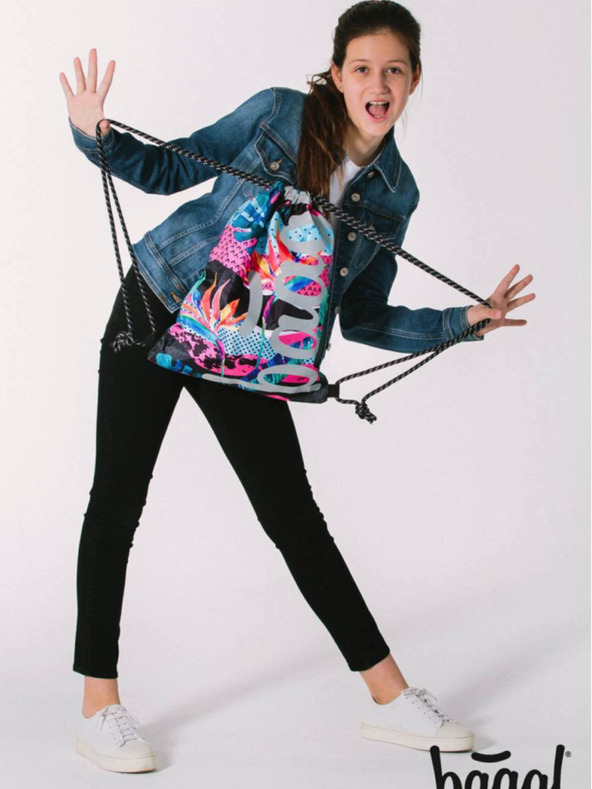 BAAGL  Fialová taška skate fresh Baagl