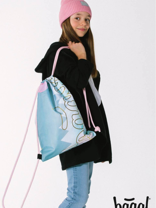 BAAGL  Fialová taška skate moon Baagl