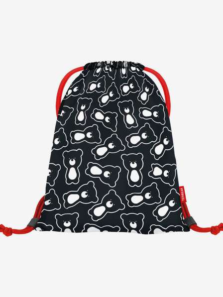 BAAGL  Čierna školská taška teribear black Baagl
