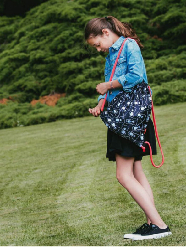 BAAGL  Čierna školská taška teribear black Baagl