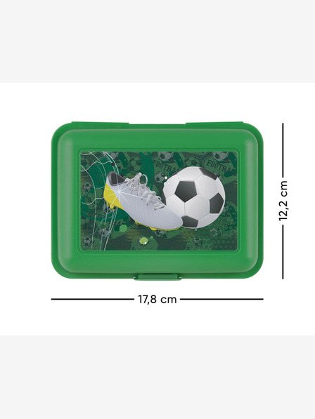 BAAGL  Zelený box na desiatu futbalová bránka Baagl